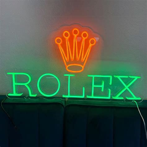 Rolex Logo Neon Sign – ZPLneon